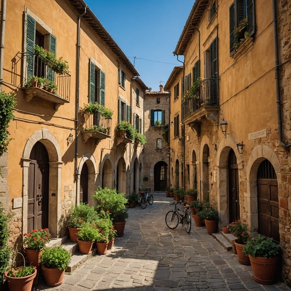 Quels sont les critères pour choisir une location de vacances en Toscane avec des ateliers de peinture et des balades en vélo?